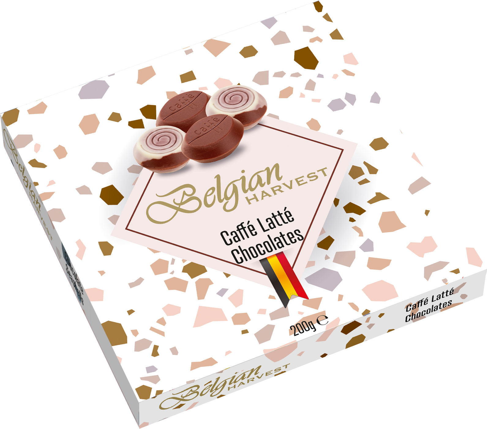 

Конфеты Belgian Harvest начинка Латте