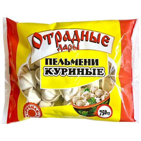 Пельмени ОТРАДНЫЕ дары Куриные пакет