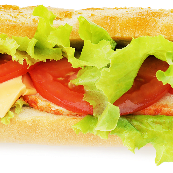 Брускетта ЛЕНТА FRESH с сочным куриным филе и соусом цезарь 250г