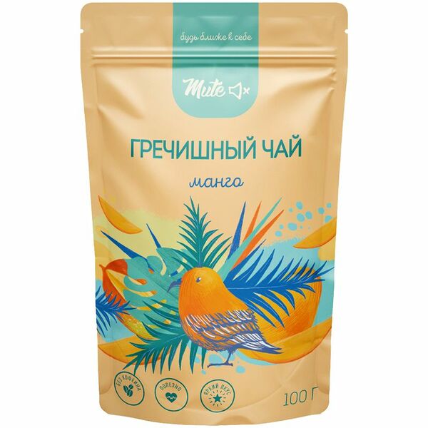 Чай Mute Манго гречишный 100 г