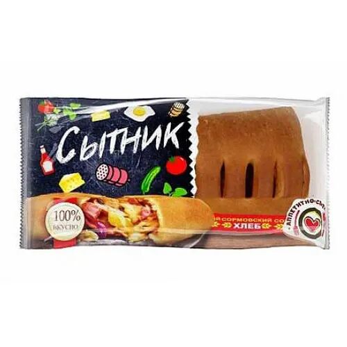 Хлеб пшеничный Сормовский хлеб Сытник 100 г