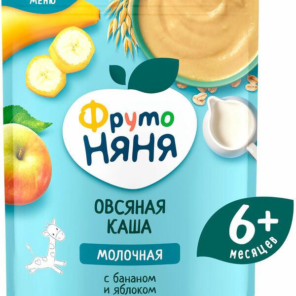 Каша ФрутоНяня Овсяная Банан яблоко