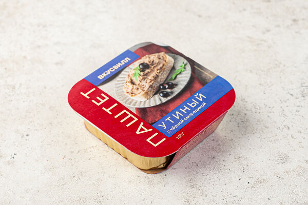 Паштет утиный с чёрной смородиной