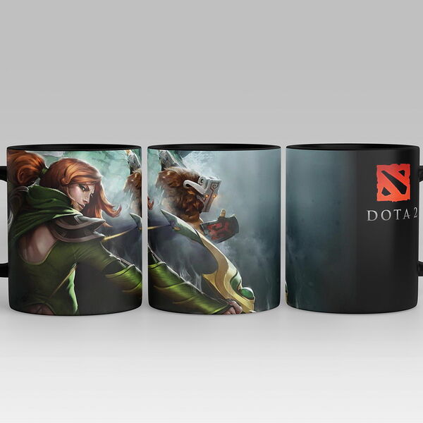 Кружка с принтом 330мл. 