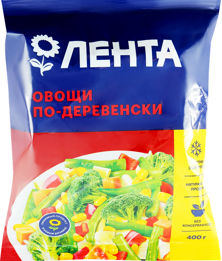 

Смесь овощная ЛЕНТА Овощи по-деревенски