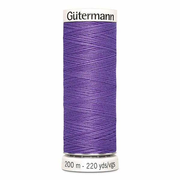 748277 Нить Sew-all для всех материалов, 200м, 100% п/э Gutermann(391 сиреневый)