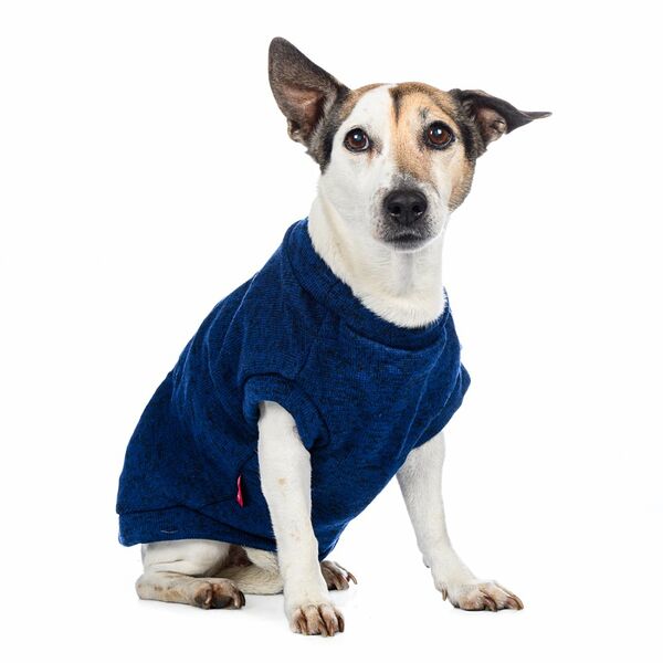 Толстовка для собак 2XL синий (унисекс)