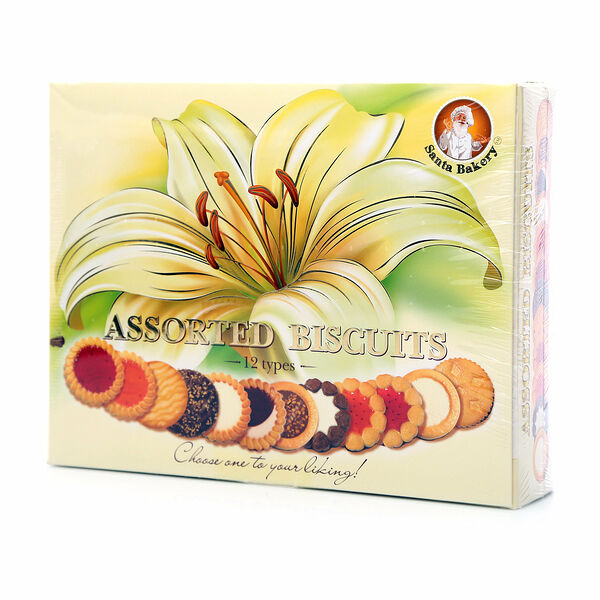 Печенье Santa Bakery Ассорти Сдобное 12 видов 750 г