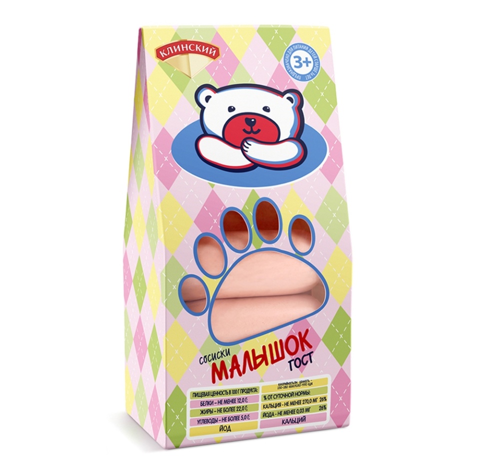 

Сосиски Клинский Умка Малышок детские, 180 г
