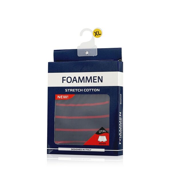Мужские трусы-боксеры Foammen Fo80511-1 синие XL
