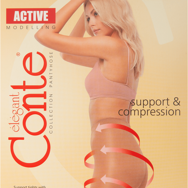 Колготки женские CONTE Active 40 den nero 5