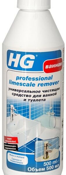 Средство чистящее HG для ванной и туалета универсальное 500мл