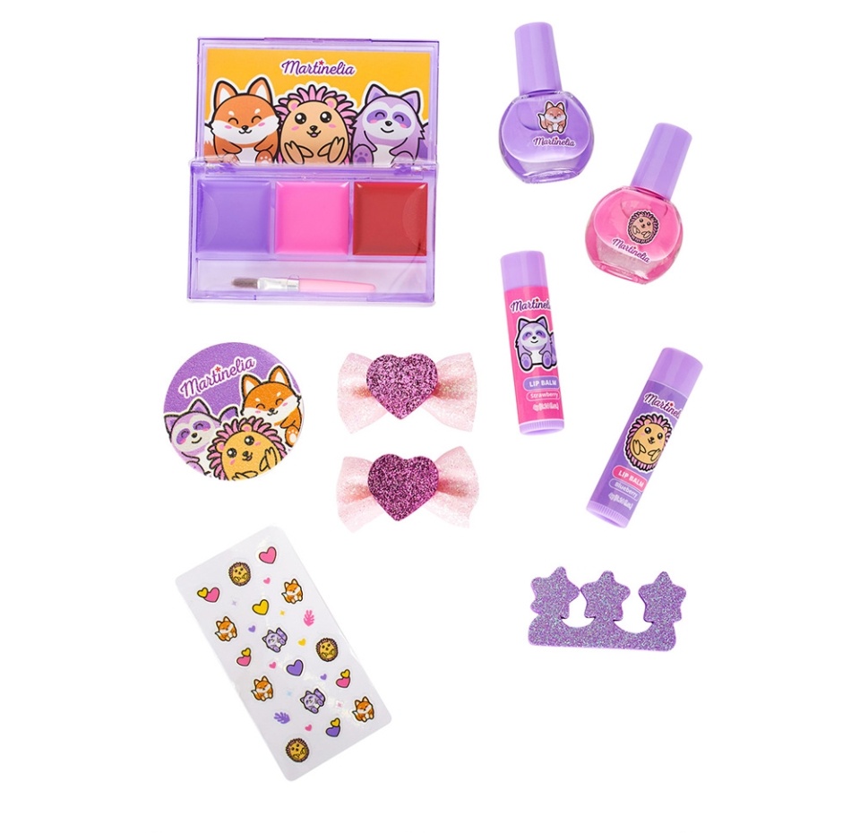 

Набор косметики Martinelia Лучшие друзья в прозрачном рюкзаке, Испания