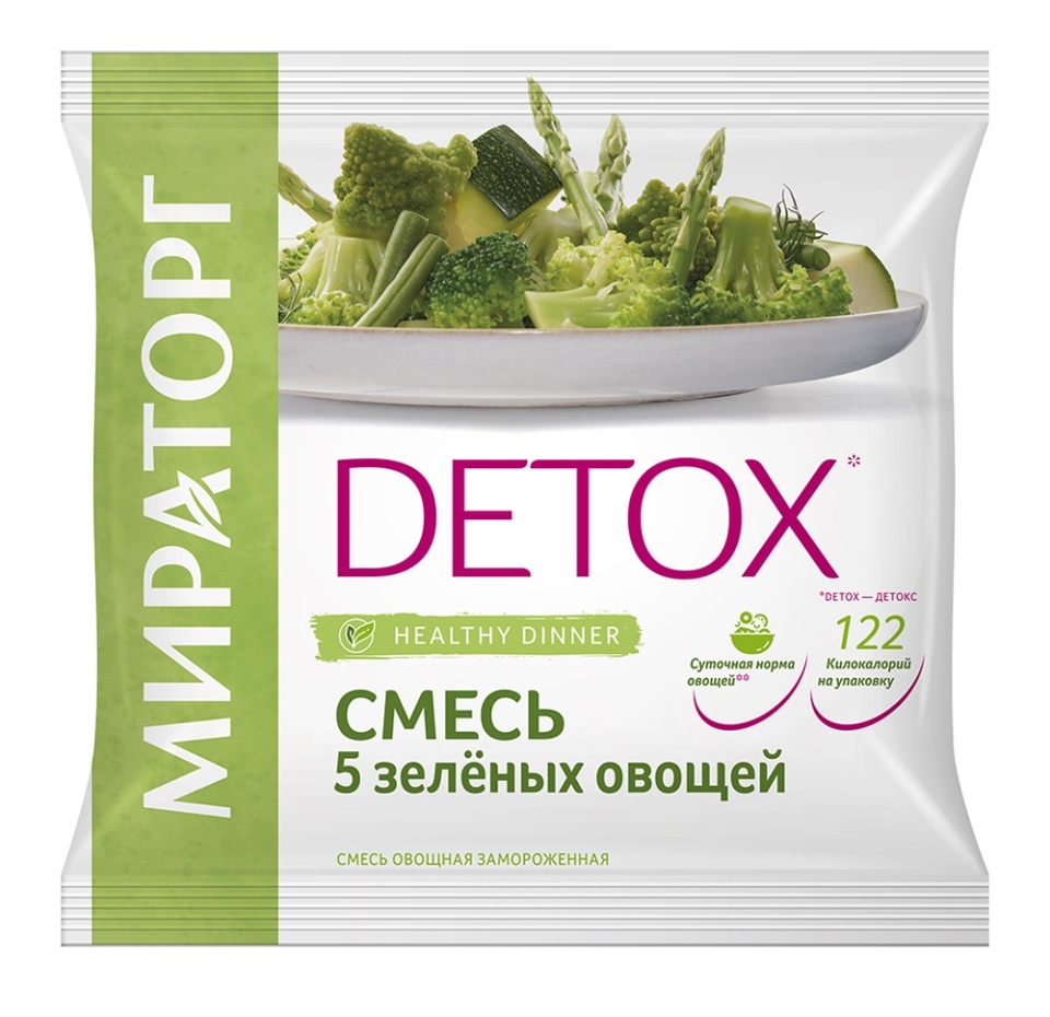 

Смесь Мираторг 5 зелёных овощей 400 г