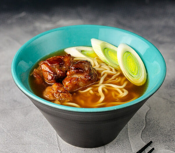 Рамен сёю с курицей