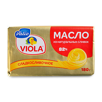 Масло сладкосливочное Viola 82.5%