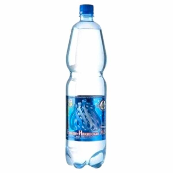 Вода минеральная Ивкинская газированная 1.5 л