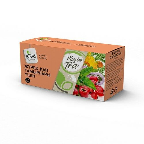 Сердечно-сосудистый 1,5 гр №20, фито чай Белла