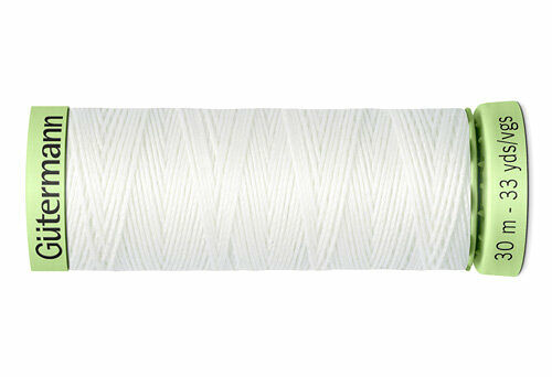744506 Нить Top Stitch для отстрочки, 30м, 100% п/э Gutermann(800 белый)