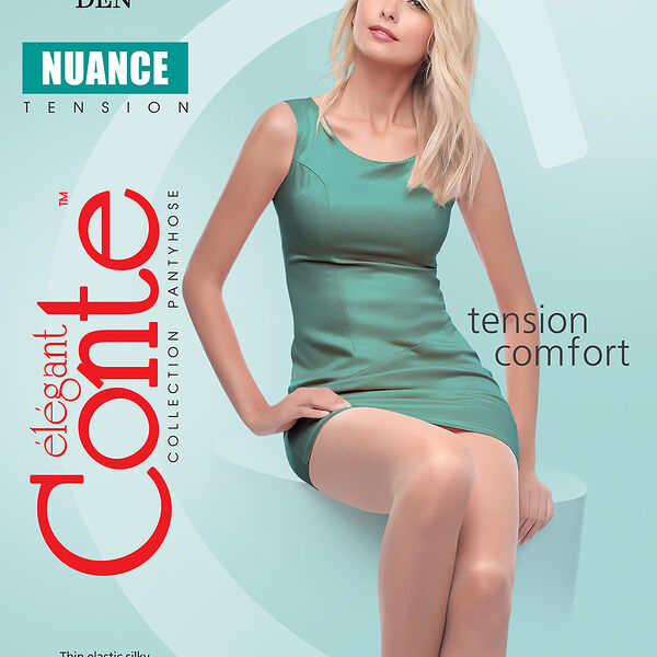 Колготки женские Conte elegant NUANCE 15 den р-р 5 bronz 8С-35 СП