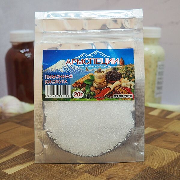 Лимонная кислота Армспеции 20 г