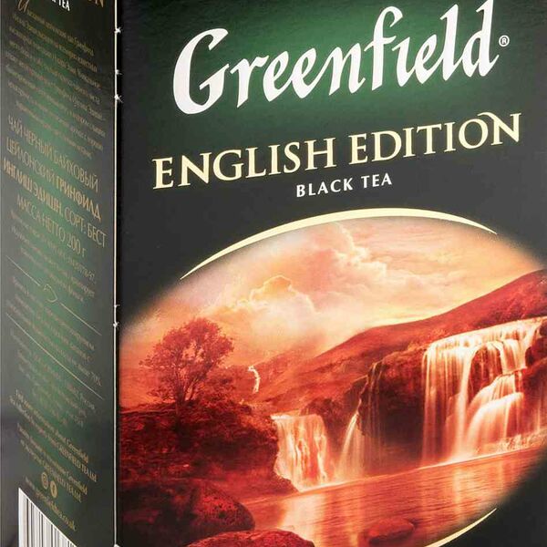 Чай чёрный Greenfield English Edition байховый