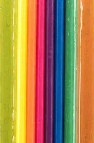 Свечи карандаши, 15 см, 12 шт.