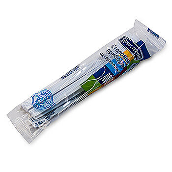 Вилка белая, «мистерия», пластик, 12 шт., Россия