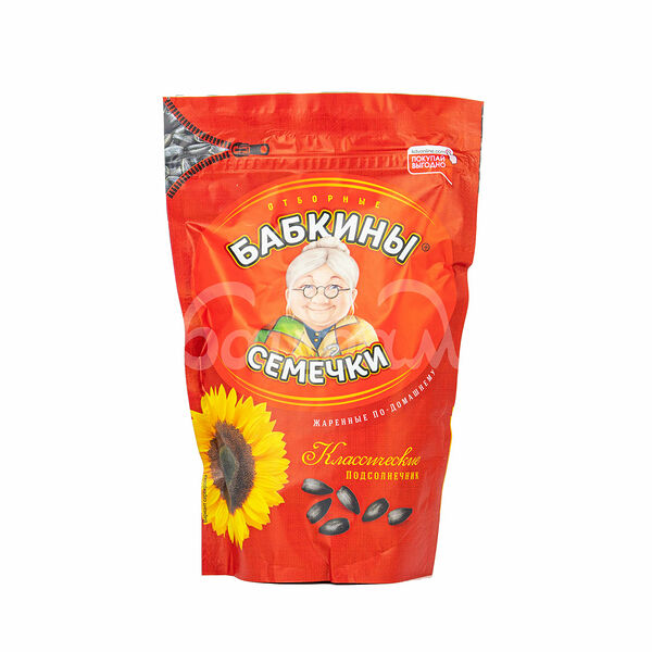 Семечки Бабкины 300гр Жареные пакет