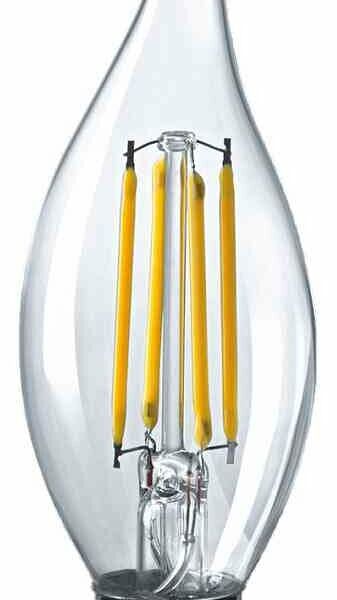 Лампа LED филаментная Navigator 61355 NLL-F-FC35-6-230-2.7K-E14, 6 Вт