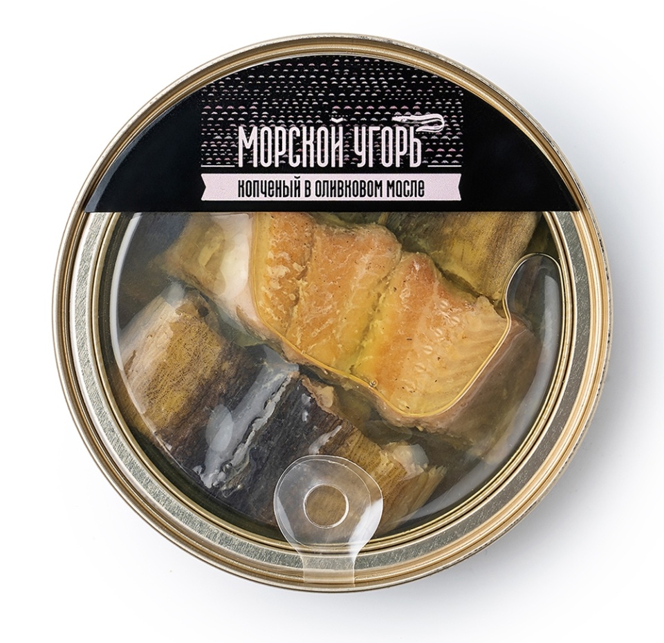 

Угорь морской Ecofood Armenia в оливковом масле копченый 160 г