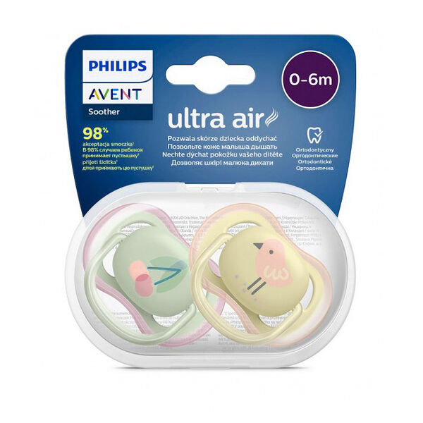 Avent ultra air ծծակ 0-6M+ N2   085/13