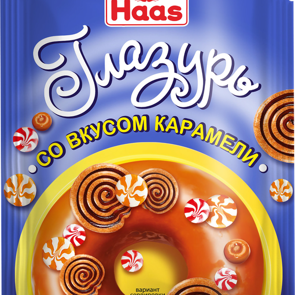 Глазурь HAAS со вкусом карамели