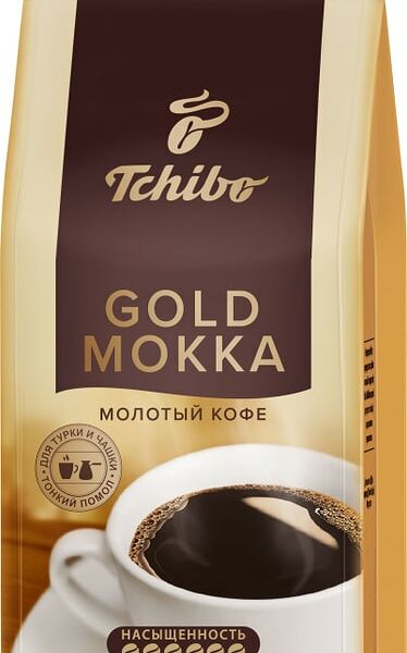 Кофе молотый Tchibo Gold Mokka натуральный жареный 100г