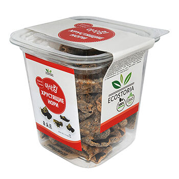 Водоросли Ecostoria нори хрустящие с перцем чили 30 г, Россия