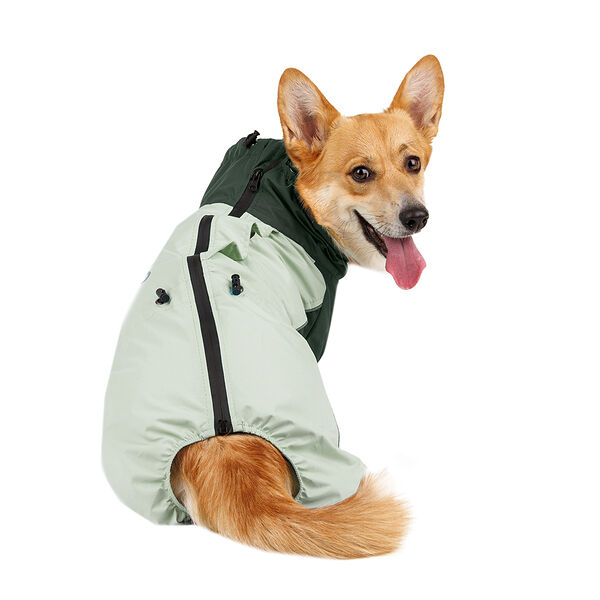 Комбинезон теплый Rungo, мальчик, зеленый