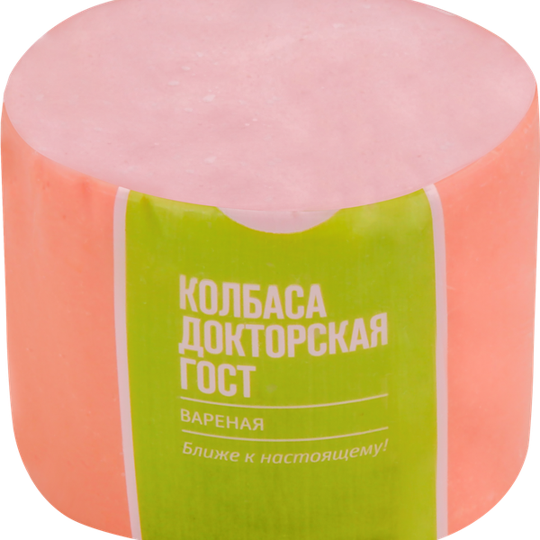 Колбаса ОКРАИНА Докторская вар. кат. А ц/ф в/у вес до 600г