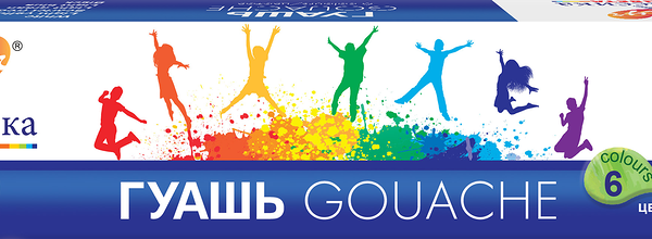 Гуашь Луч Классика, 6х20мл