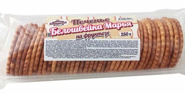 Печенье Демидовская забава Белошвейка Марья на фруктозе