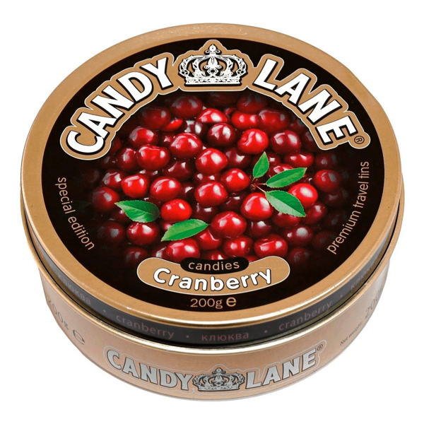 Карамель Candy Lane леденцовая клюква