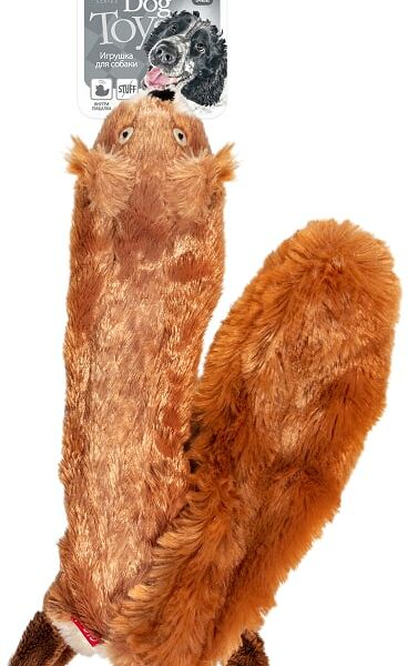 Игрушка для собак GiGwi Белка с пищалками 61см