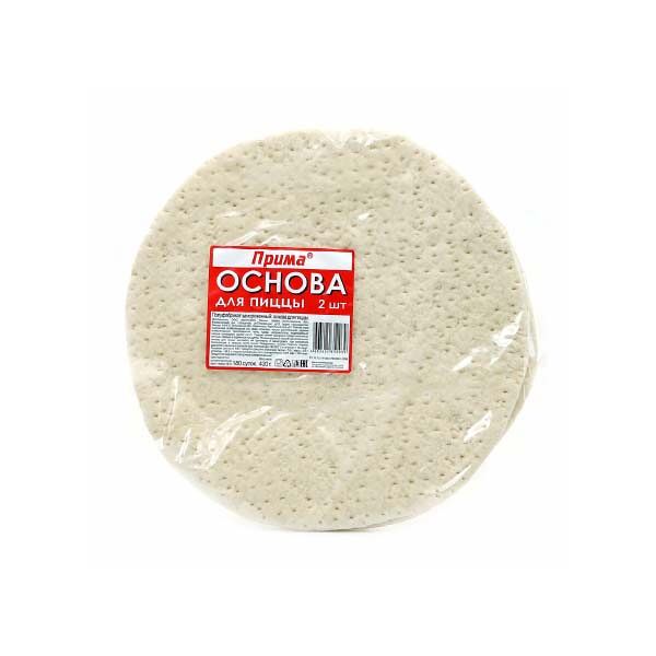 Основа для Пиццы Прима 420гр 2шт зам