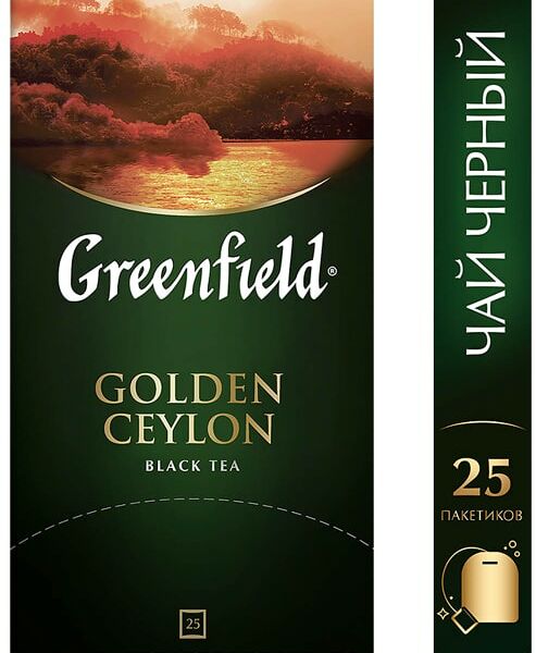 Чай черный Greenfield Golden Ceylon 25*2г