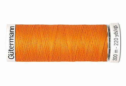 748277 Нить Sew-all для всех материалов, 200м, 100% п/э Gutermann(350 св.оранжевый)