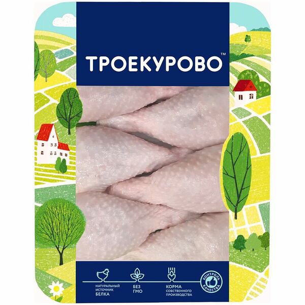 Голень куриная Троекурово охлаждённая, 900г