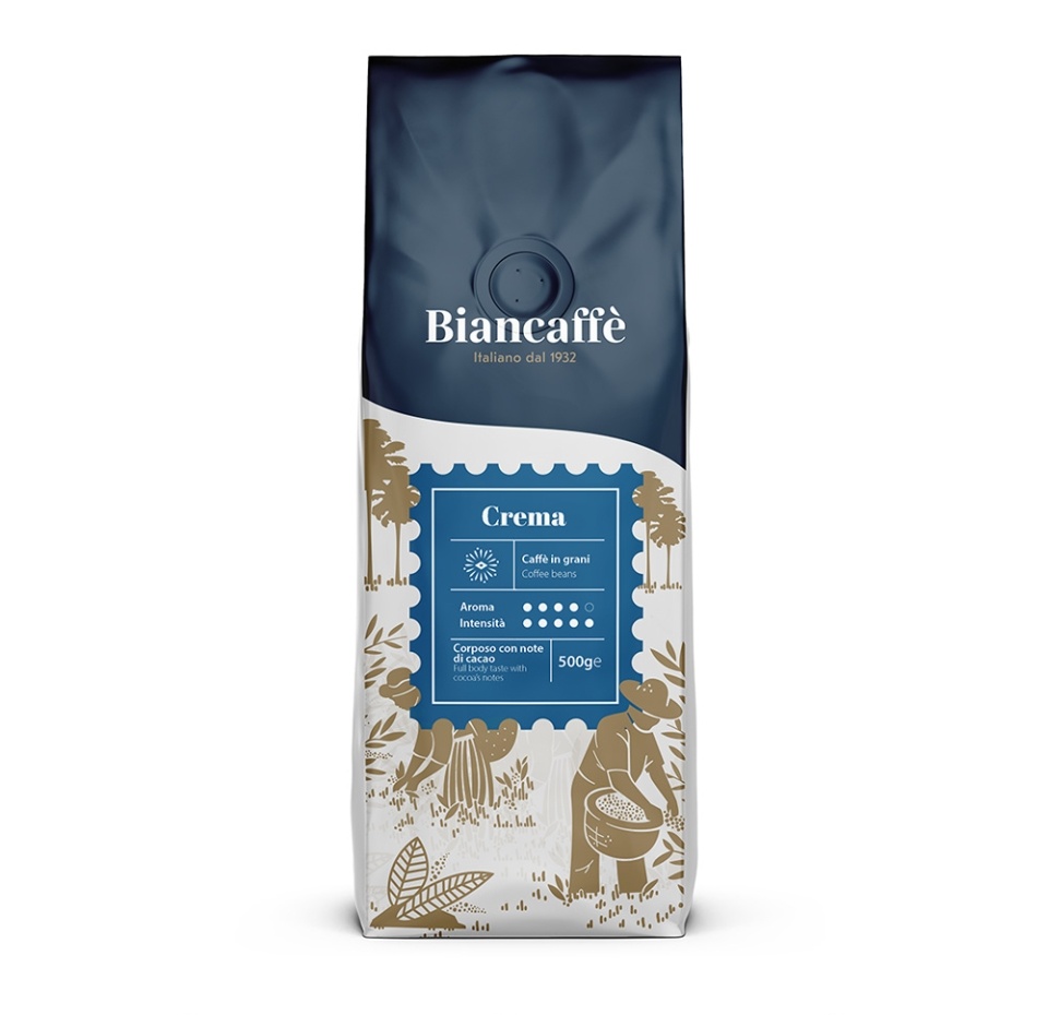 

Кофе в зернах Espresso Crema, Biancaffe