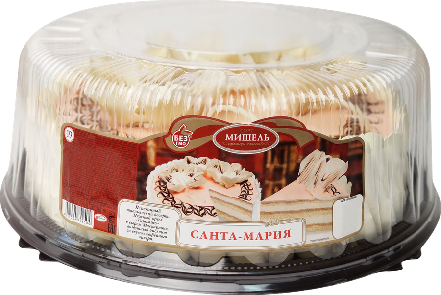 

Торт Мишель Санта Мария 1.55 кг
