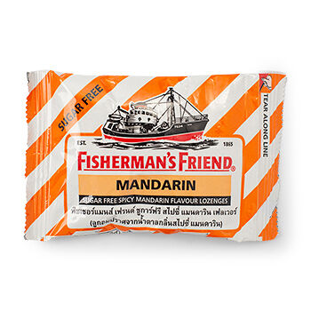 Леденцы Fisherman's Friend без сахара Spicy Mandarin, Великобритания