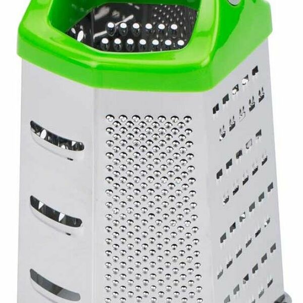 Терка Viva Grey-Green (Вива Грей-Грин) 6-ти гранная ТМ Attribute (Аттрибут)