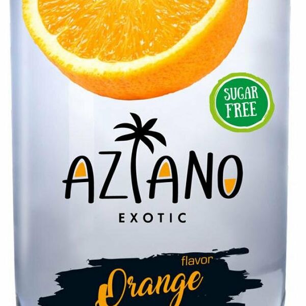 Напиток газированный Aziano Апельсин 350мл